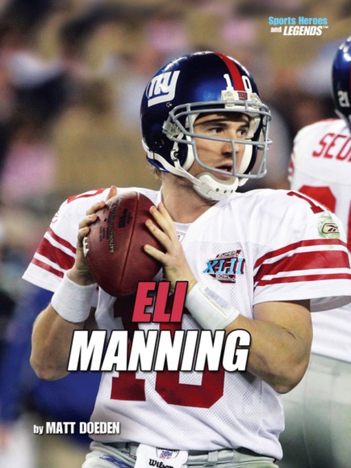 Title details for Eli Manning by Matt Doeden - Available
